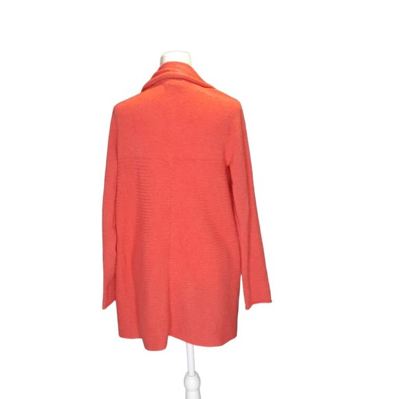 Sara Campbell cashmere, open cardigan sweater. Size Xs. A Shade Of Orange - Picture 3 of 7